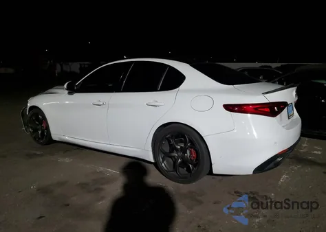 2019 Alfa Romeo Giulia Ti из США, поврежденный, VIN 606364